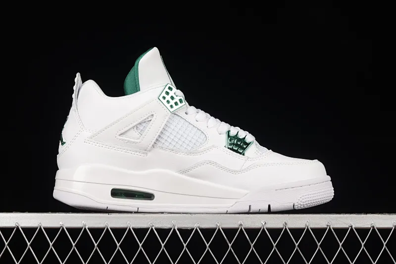 All categories Air Jordan Jordan series basketball shoes Air Jordan 4 F version Air Jordan 4 "Pine Green" AJ4 Joe 4 white and green first layer genuine label CT8527-113